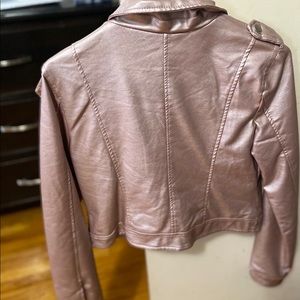 Streetwear Society faux leather jacket